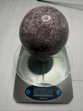 Polished Purple Stone Sphere Decorative Orb